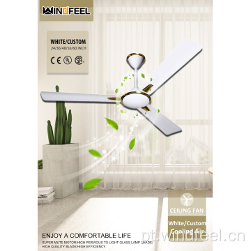 Ventilador de teto Foucus Breeze de 56 polegadas AURA Índia com lâmina de alumínio SUMMER DELITE Grande venda em Gana Big Air Delivery